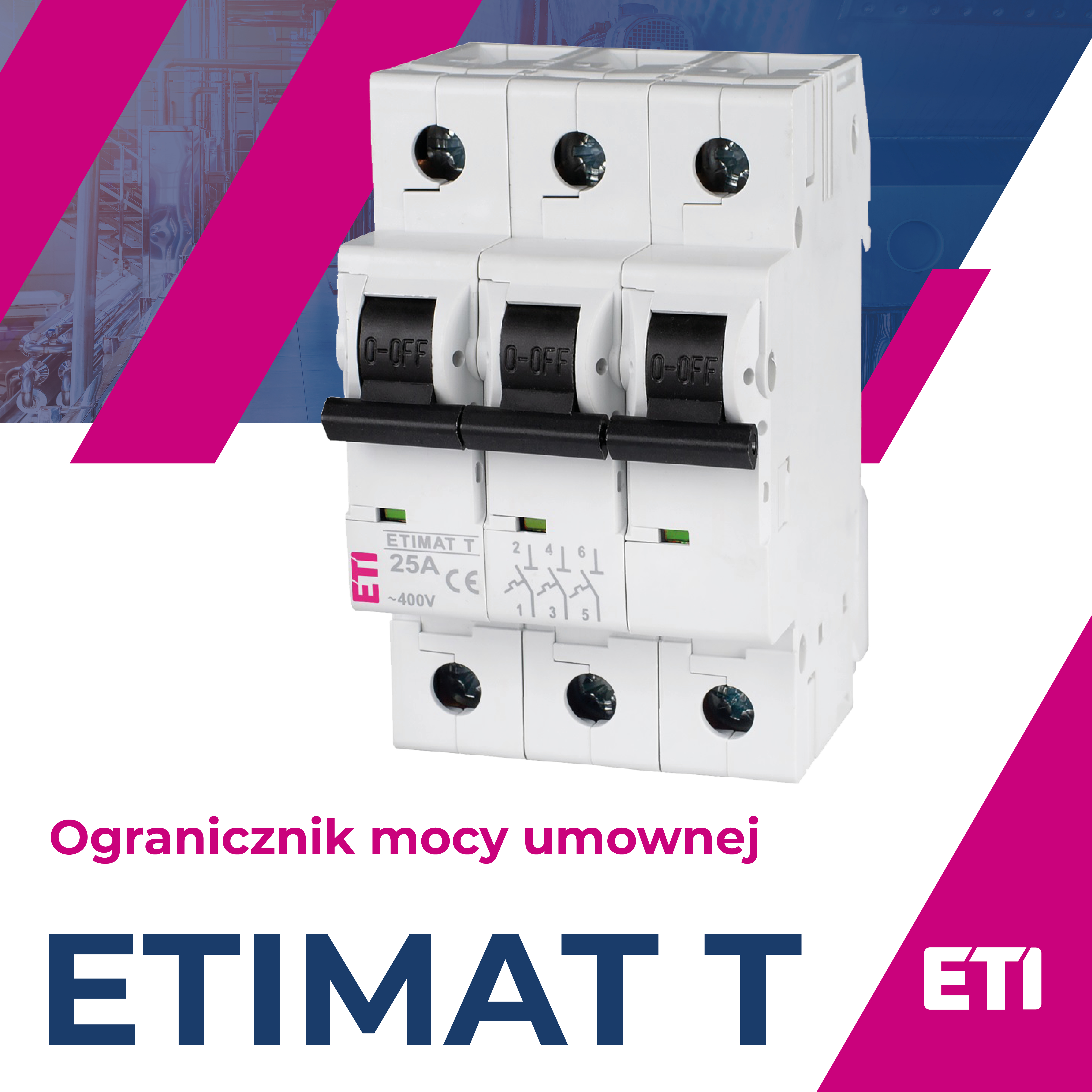Selektywność zabezpieczeń w instalacjach niskiego napięcia z wykorzystaniem ogranicznika mocy umownej ETIMAT T