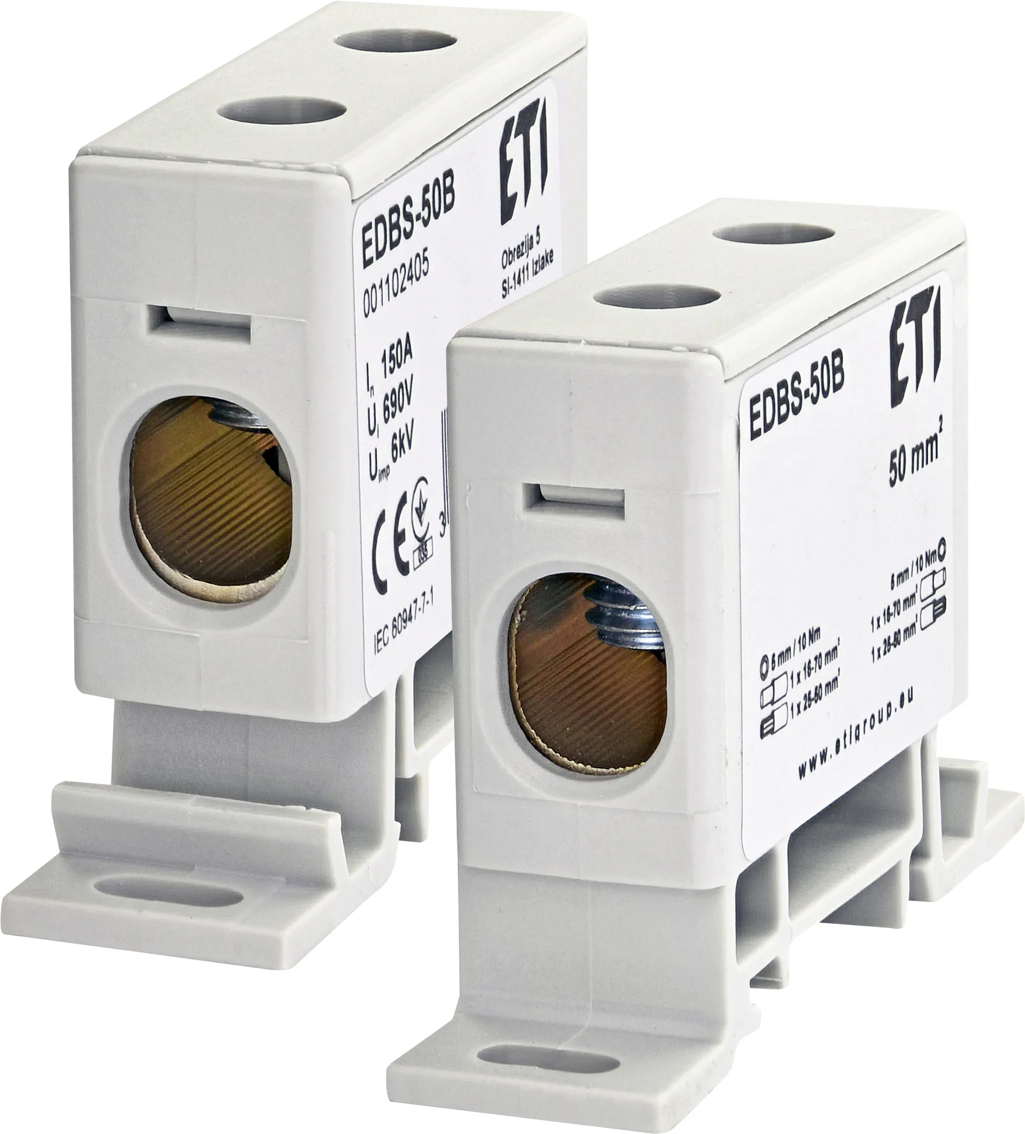 Zaciski EDBS-50B 001102405