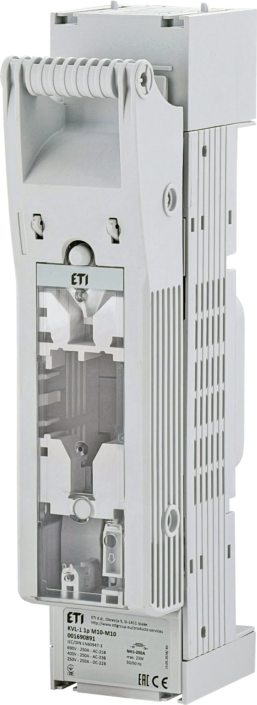 Rozłącznik skrzynkowy KVL-1 1p M10-M10 001690891
