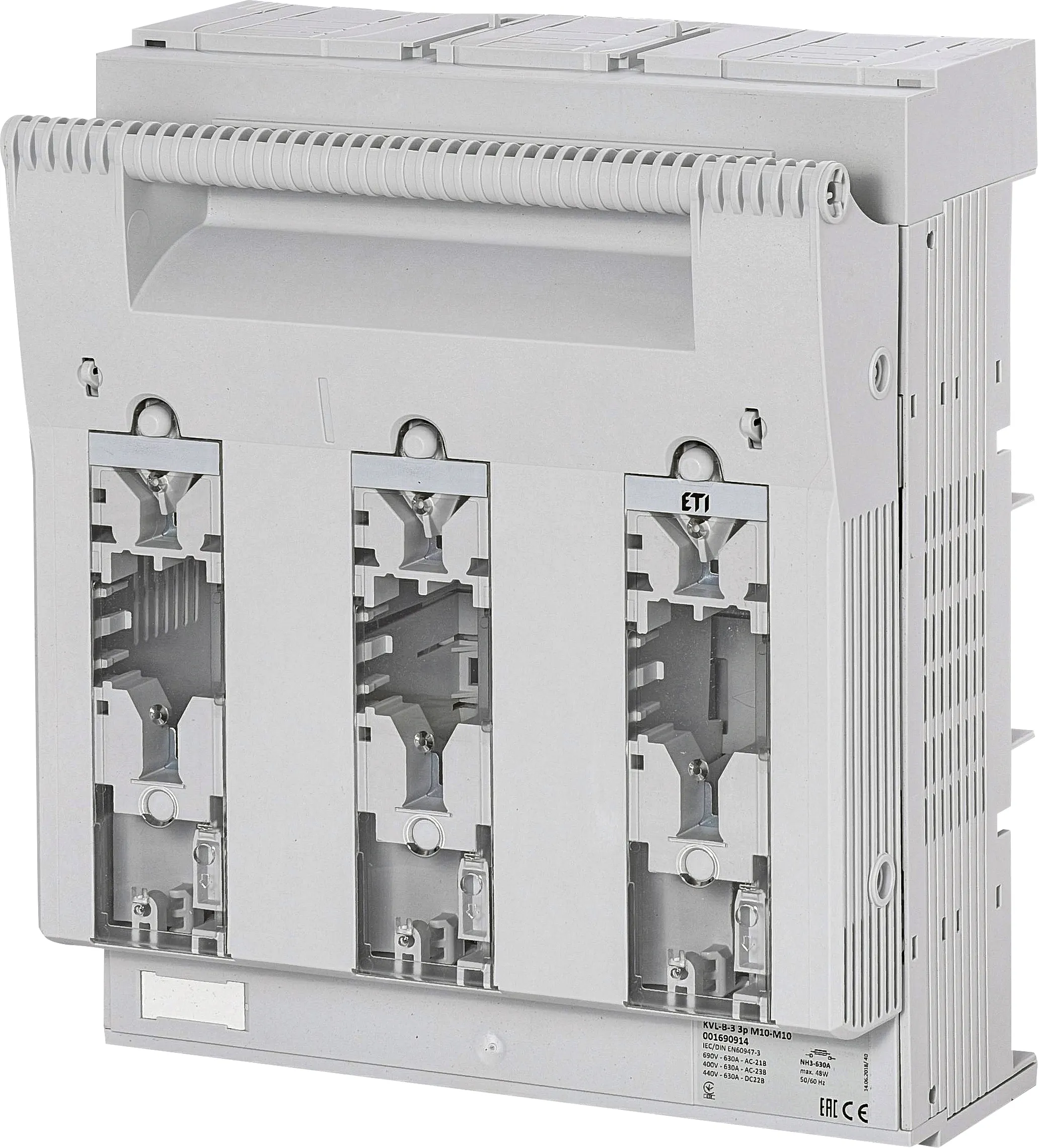 Rozłącznik skrzynkowy KVL-B-3 3p M10-M10 001690914