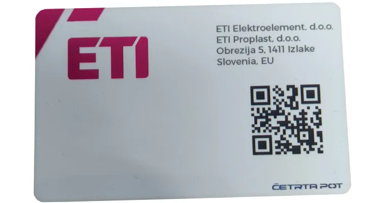 Stacja ładowania akcesoria do EVC-RFID card 001800201