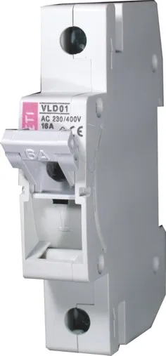 Rozłącznik skrzynkowy VL D01 16A 1p 002261003