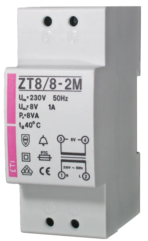 Transformator dzwonkowy ZT8/8-2M 002411010