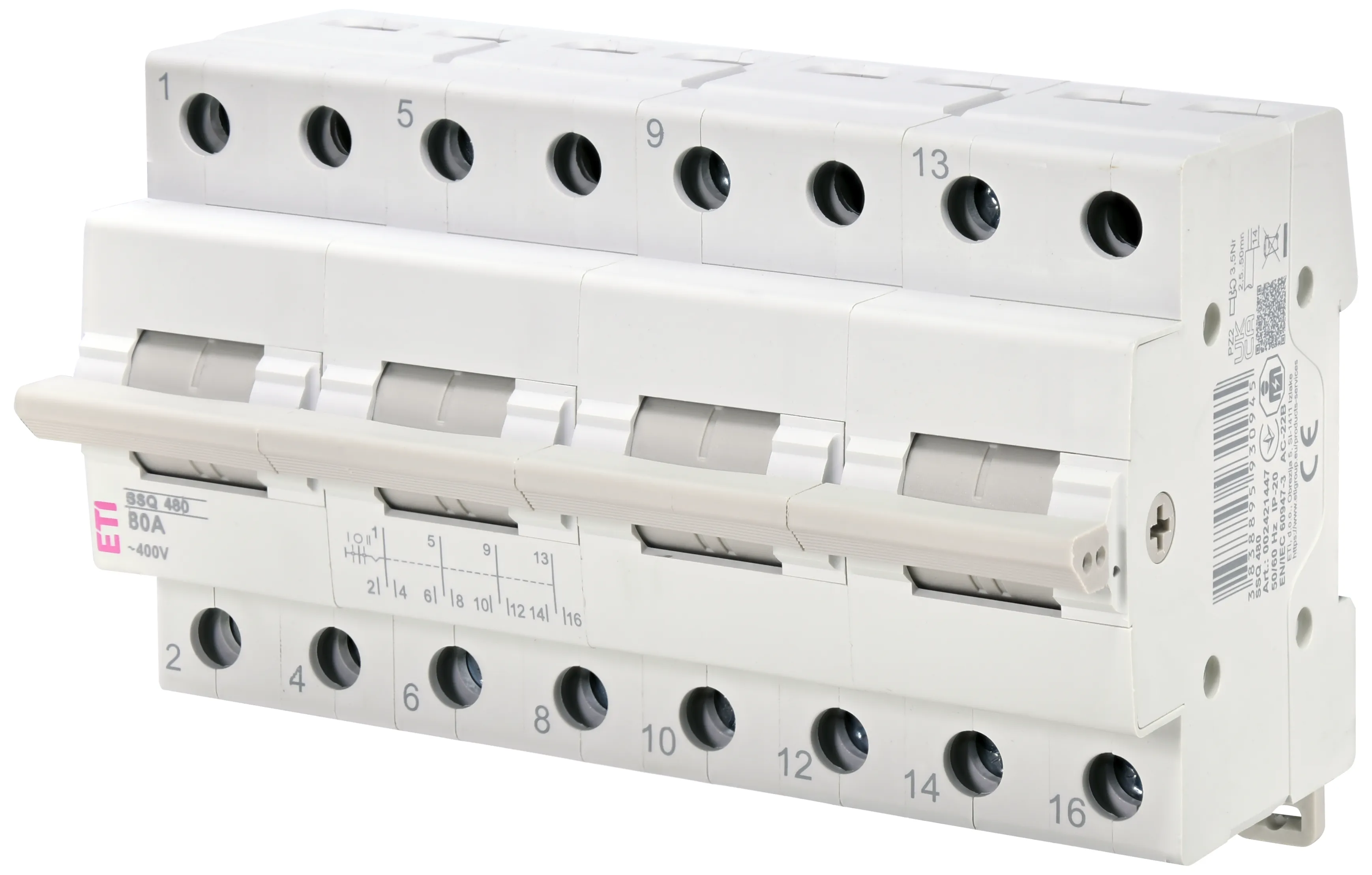 Przełącznik trójpołożeniowy SSQ  480 002421447