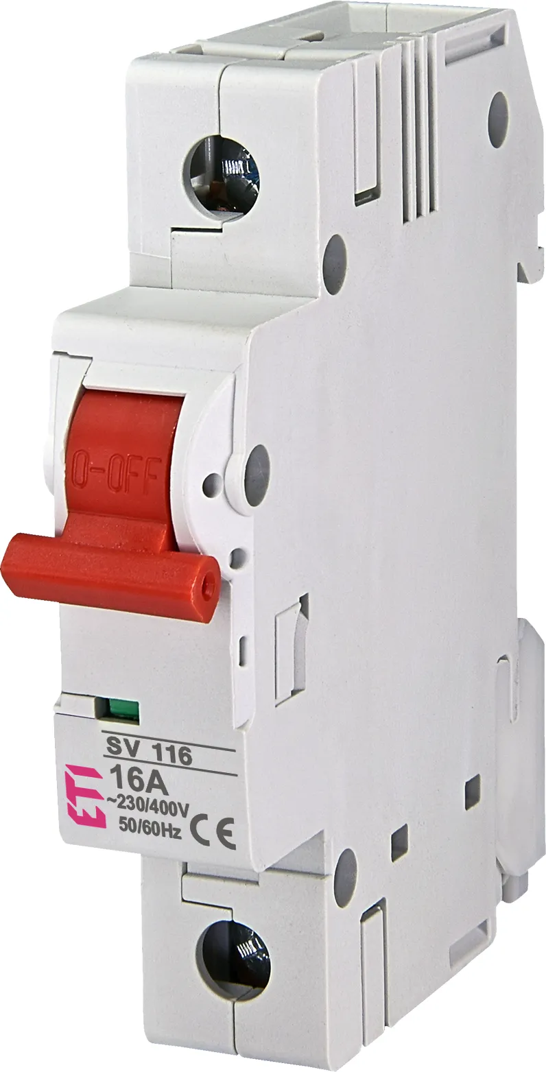 Rozłącznik izolacyjny SV 116 1p 16A 002423121