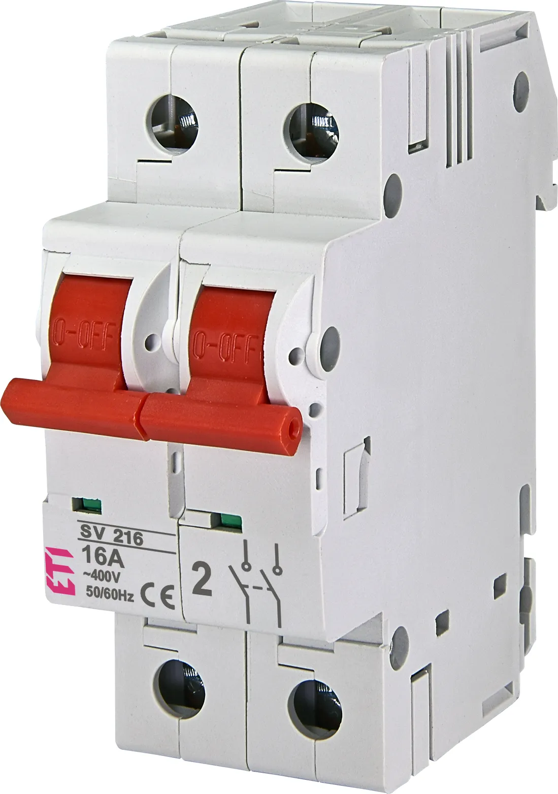 Rozłącznik izolacyjny SV 216 2p 16A 002423221