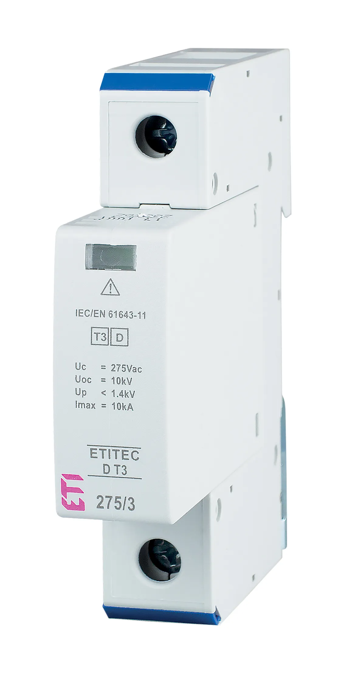 Ogranicznik przepięć ETITEC D T3 275/3 1+0 RC 002440418