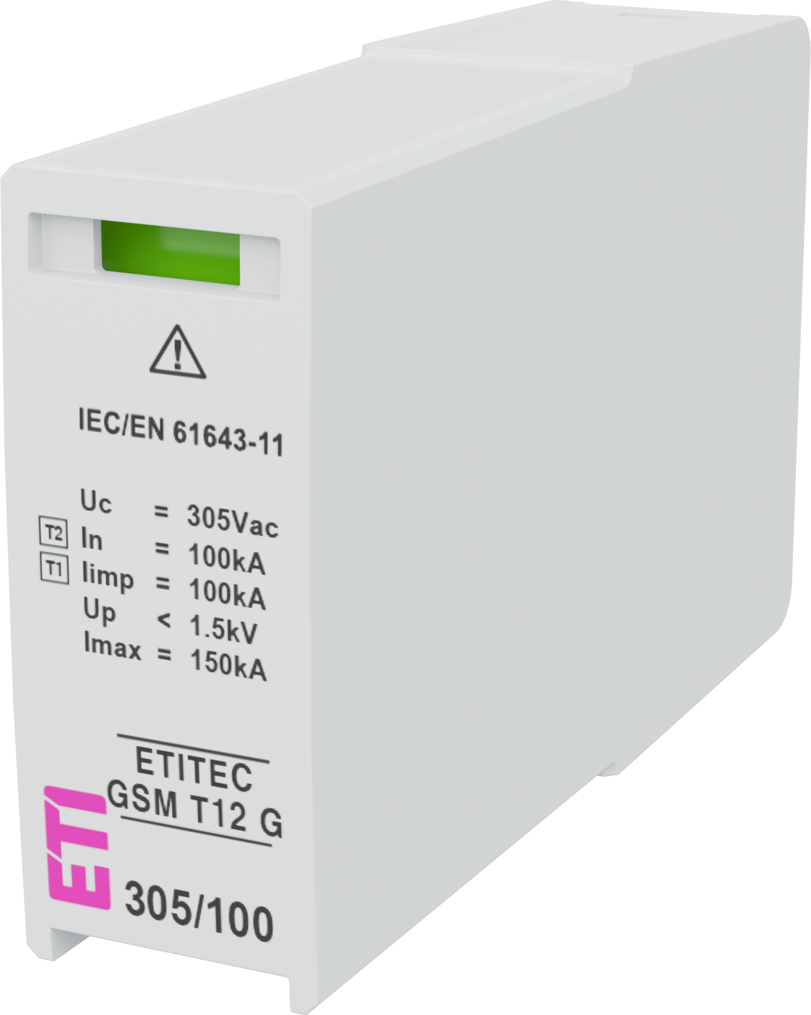 Ogranicznik przepięć MOD.ETITEC GSM T12 300/100 G 002440612
