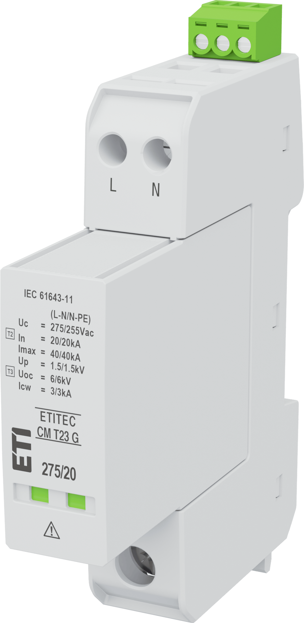 Ogranicznik przepięć ETITEC CM T23 275/20 1+1 RC 002440655
