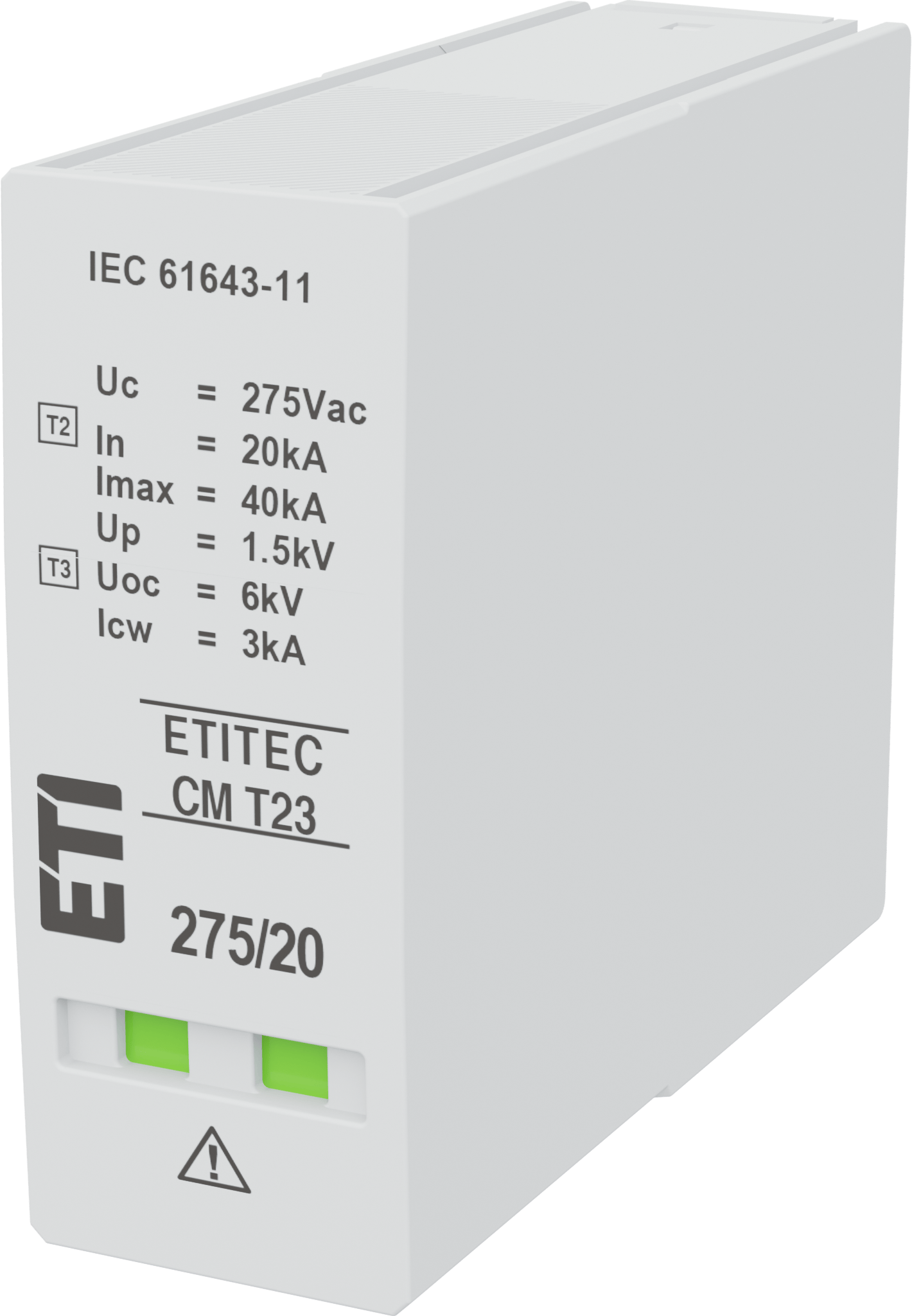 Ogranicznik przepięć MOD.ETITEC CM T23 275/20 002440658