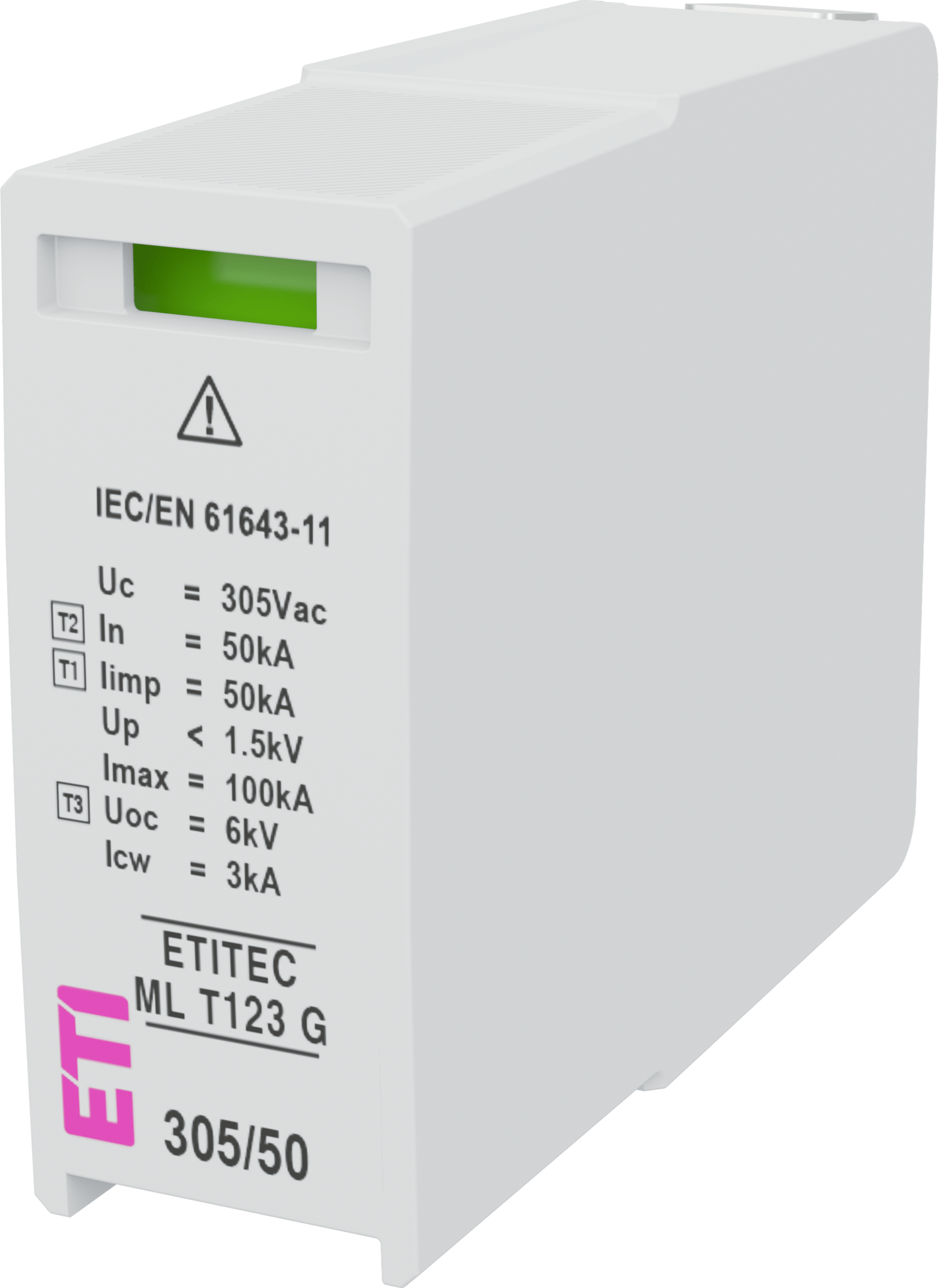 Ogranicznik przepięć MOD.ETITEC ML T123 305/50 G 002440674