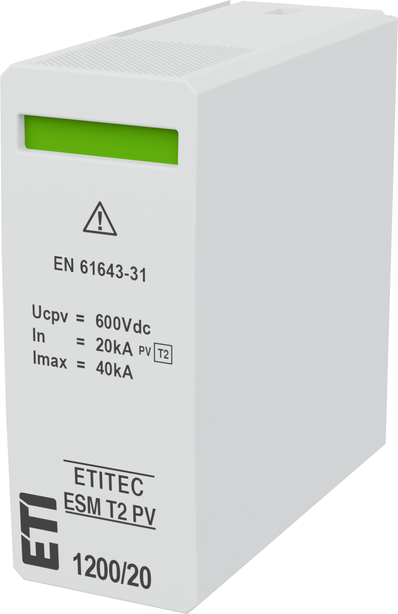 Ogranicznik przepięć MOD. ESM T2 PV 600/20 S 002440682
