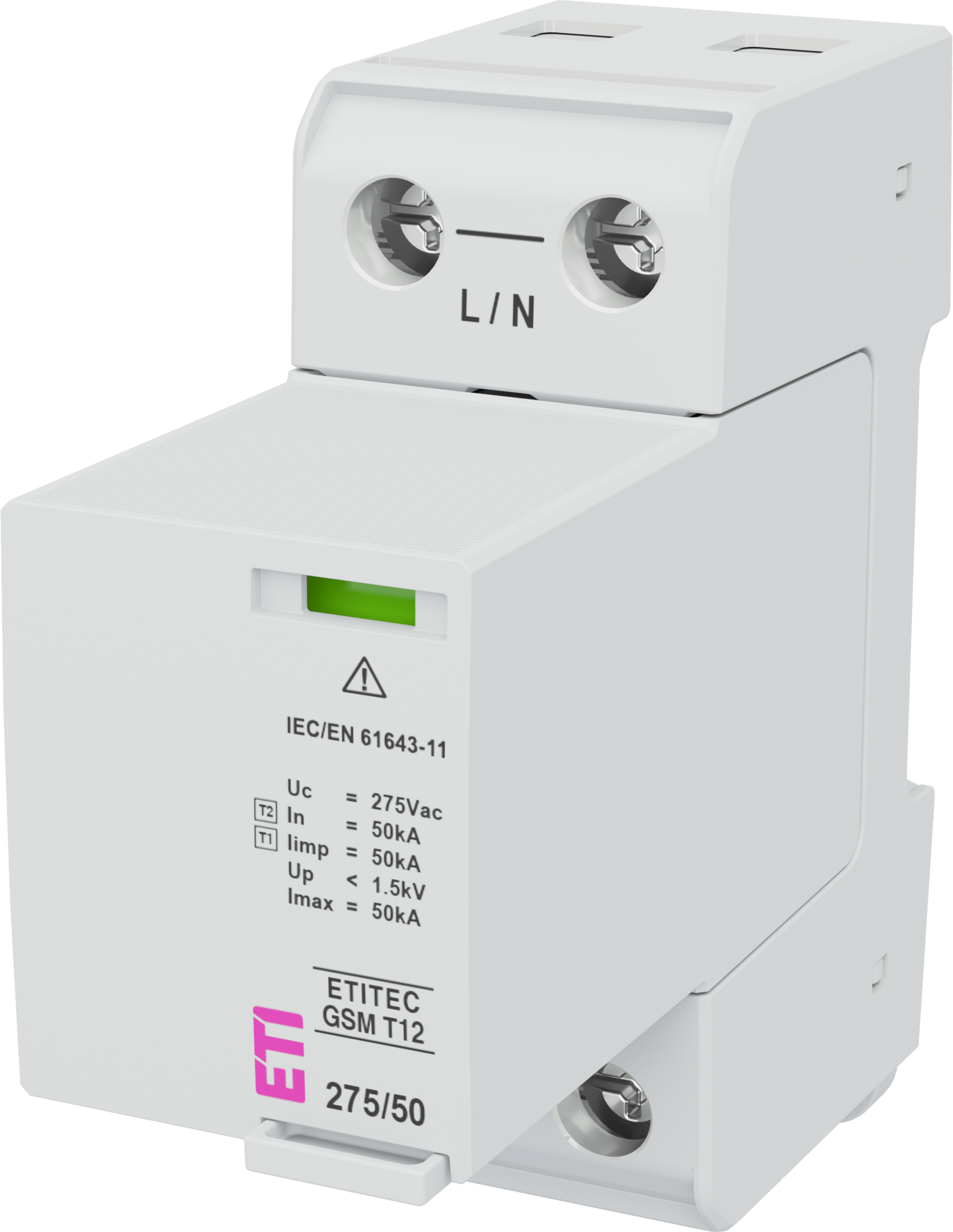 Ogranicznik przepięć ETITEC GSM T12 275/50 1+0 RC 002440721