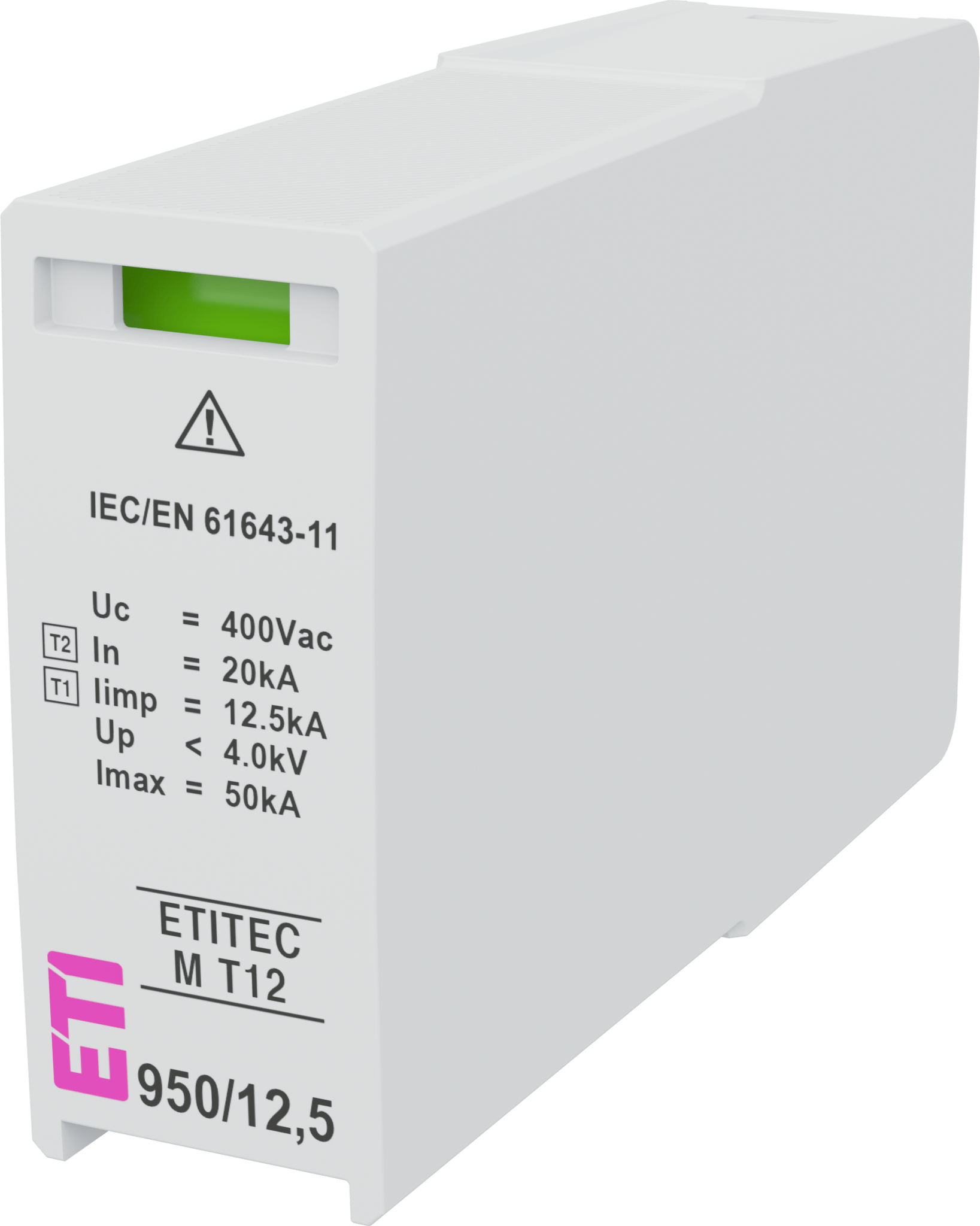 Ogranicznik przepięć MOD.ETITEC M T12 400/12,5 002440812