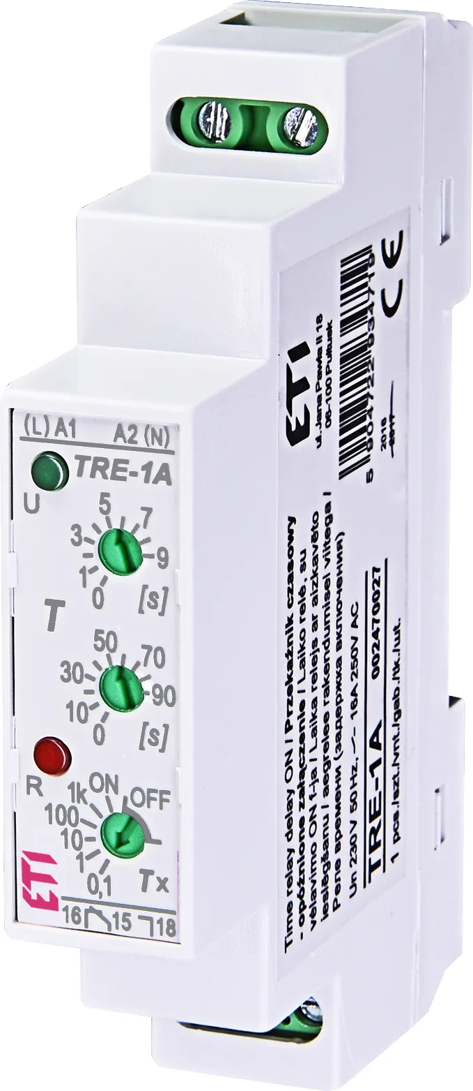 Przekaźnik czasowy TRE-1A 002470027