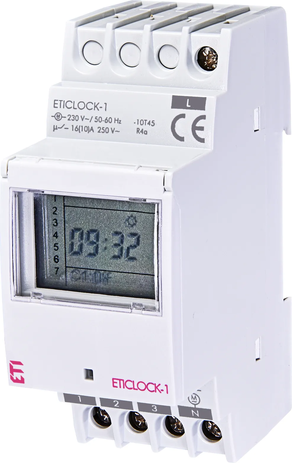 Przekaźnik czasowy, cyfrowy ETICLOCK-1 002472011