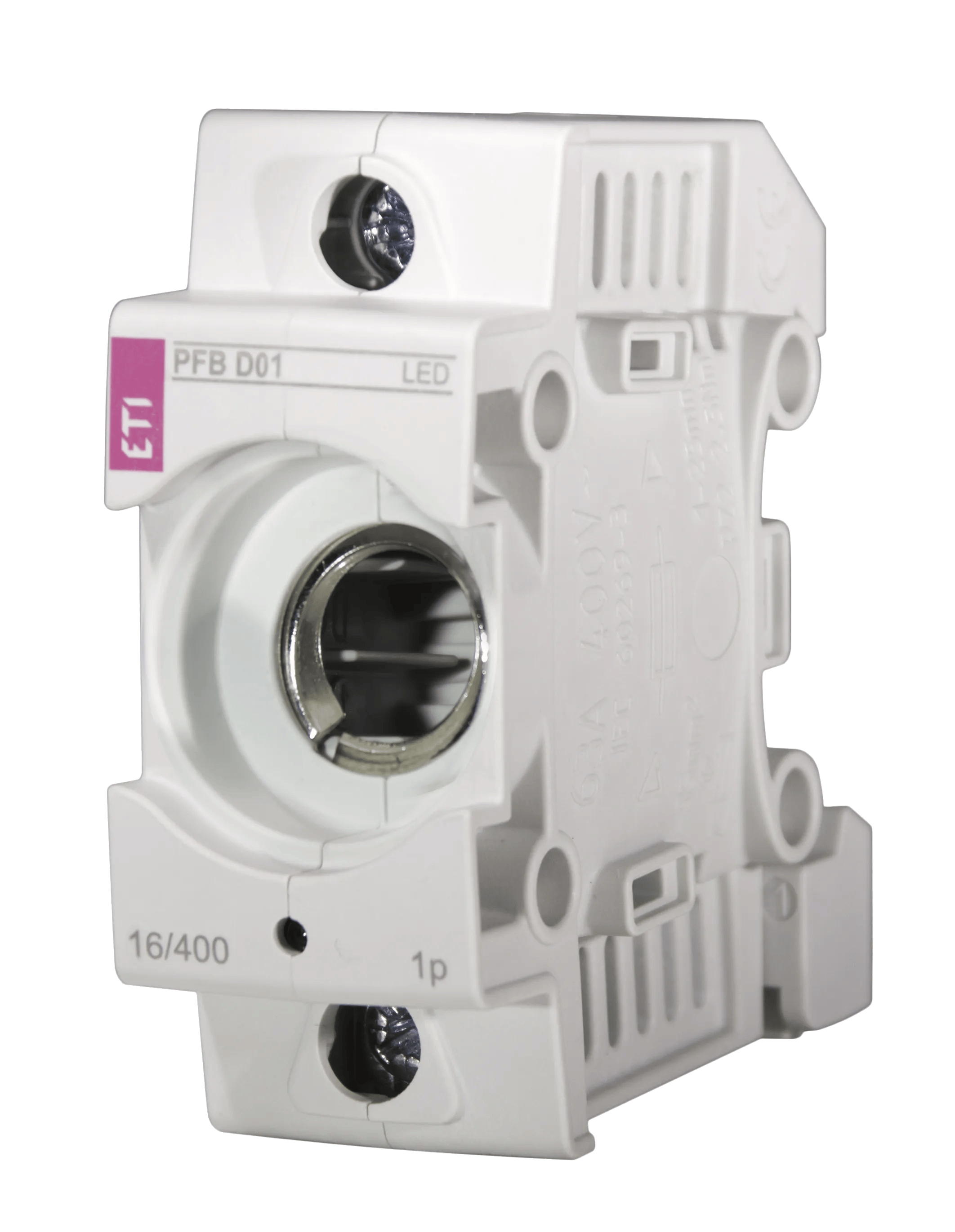 Podstawa bezpiecznikowa PFB D01 1p LED 002510012