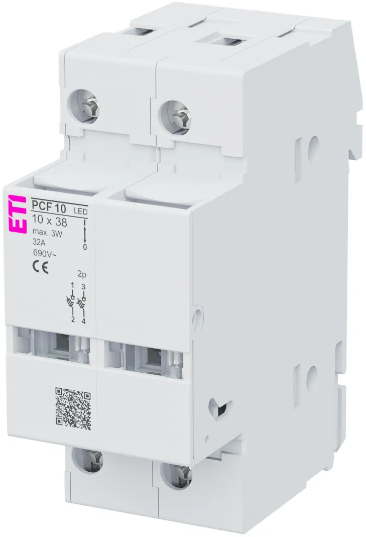 Rozłącznik bezpiecznikowy PCF 10 2p LED 002550413