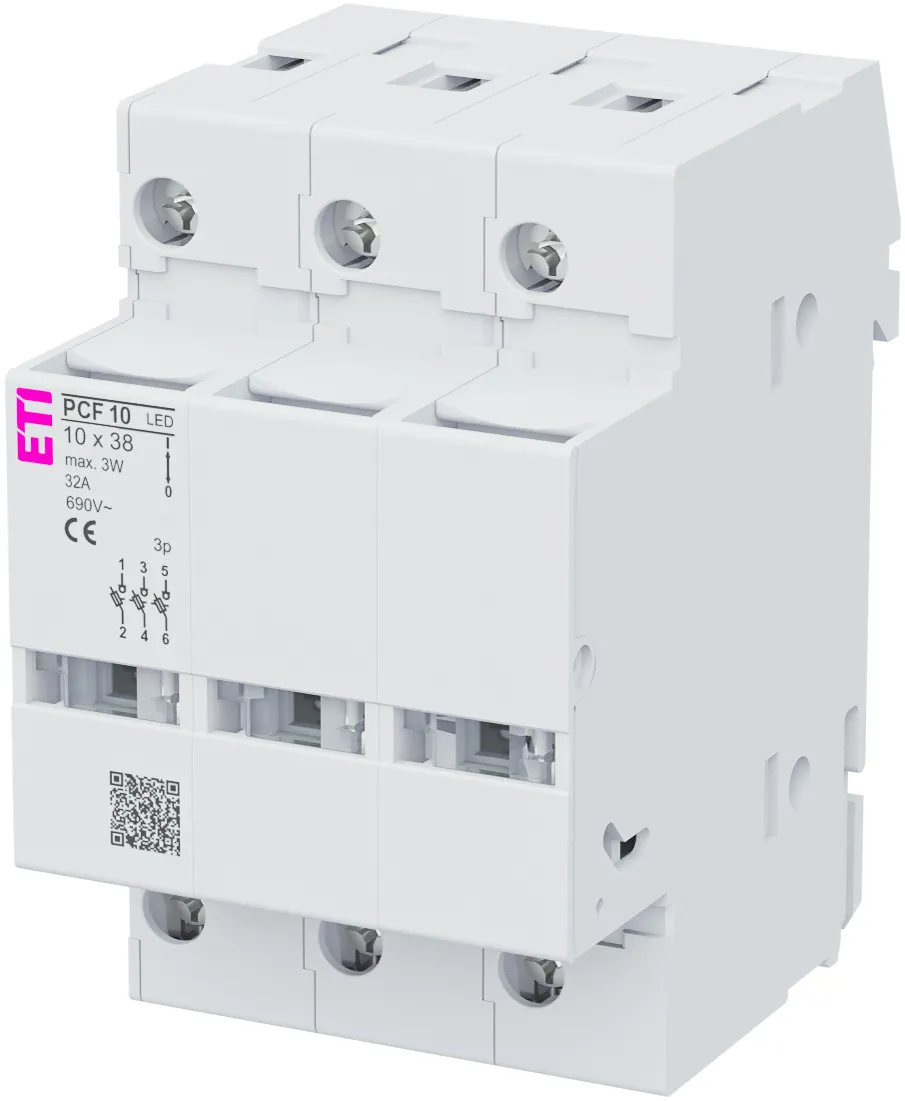 Rozłącznik bezpiecznikowy PCF 10 3p LED 002550414