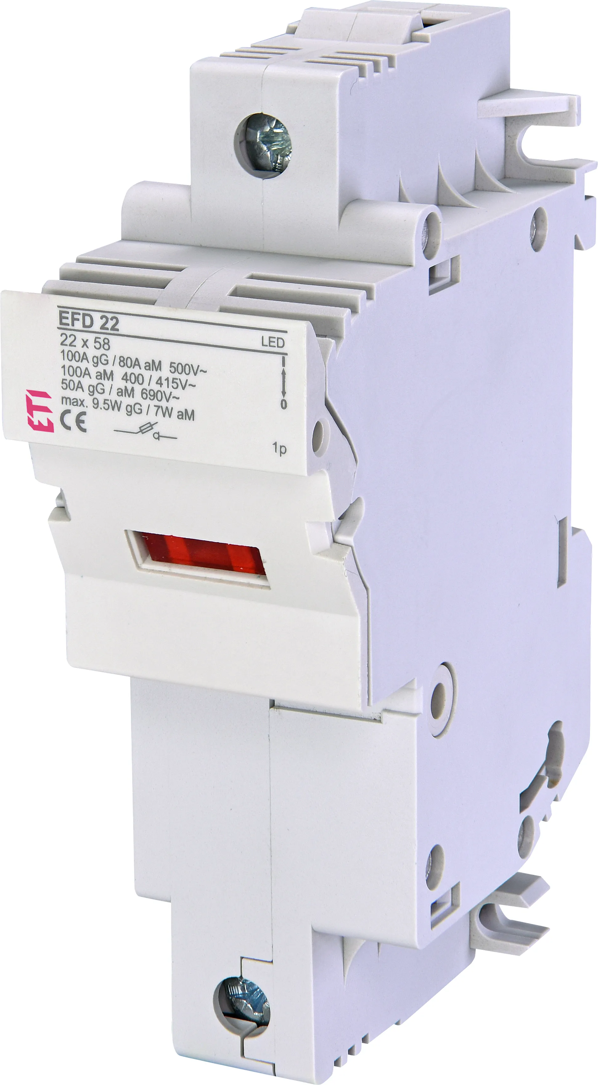 Rozłącznik bezpiecznikowy EFD 22 1p LED 002570011
