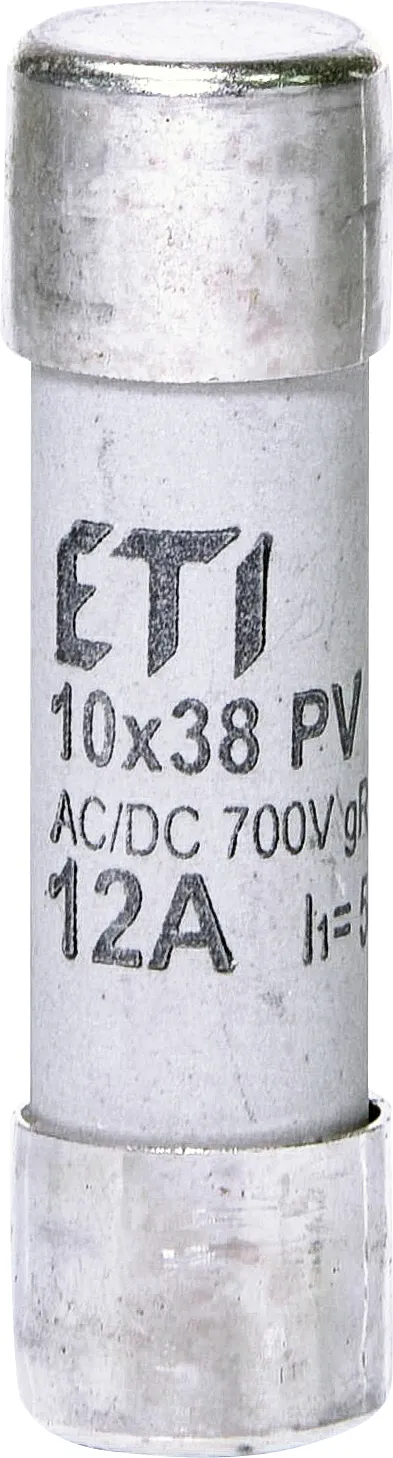Wkładka topikowa CH10x38 gR 12A/700V AC/DC 002625022