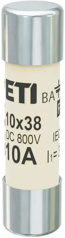 Wkładka topikowa CH10x38 gBat 10A/800V DC 002626038