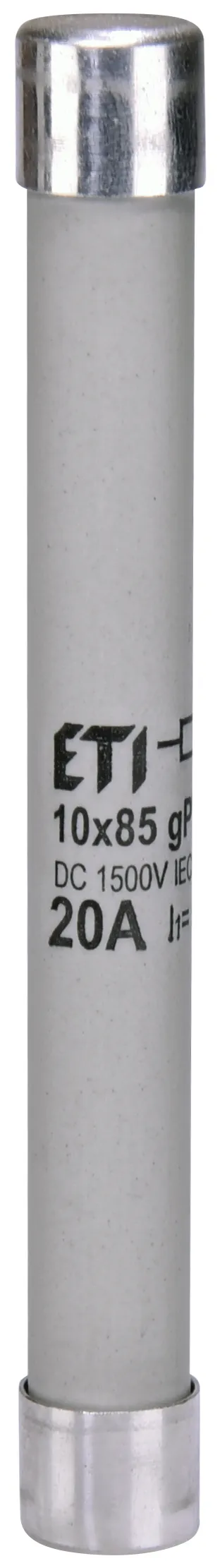 Wkładka topikowa CH10x85 gPV 20A/1500V 002626234