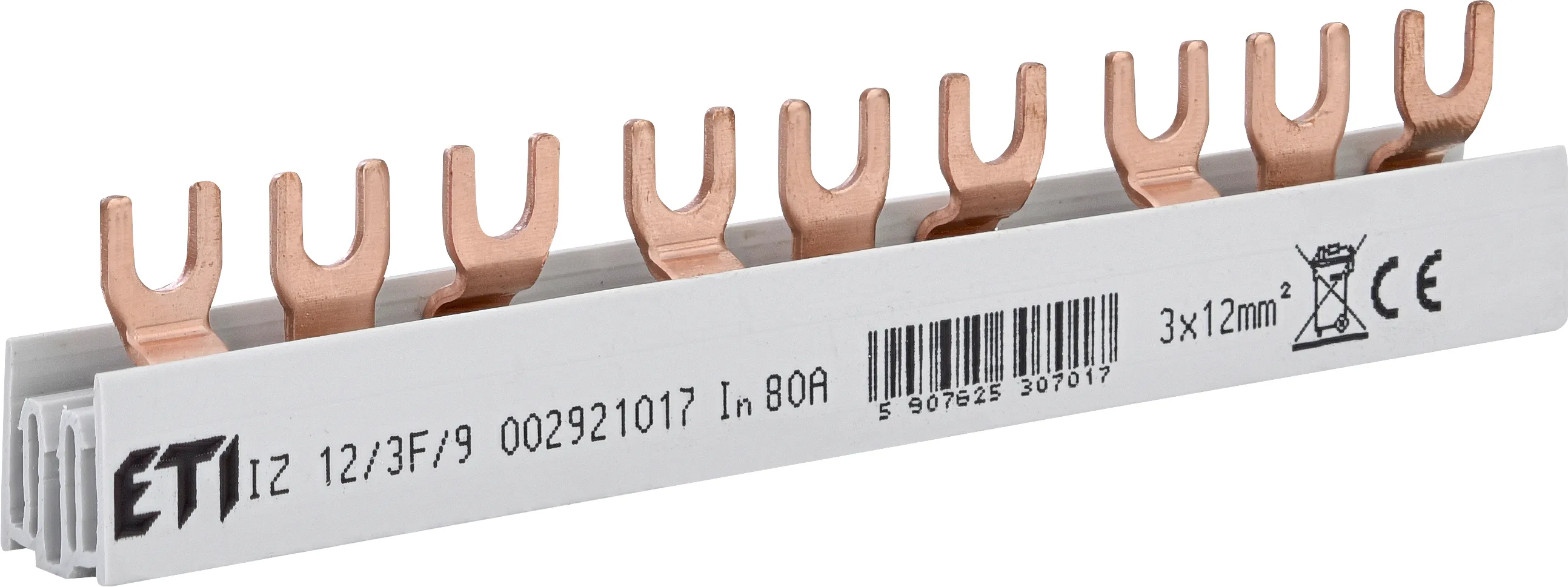 Izolowana szyna zbiorcza IZ12/3F/9 002921017
