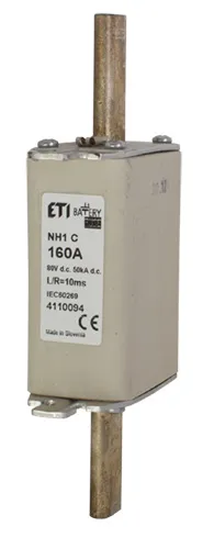 Wkładka topikowa NH1C gBat 50A/80V DC 004110089