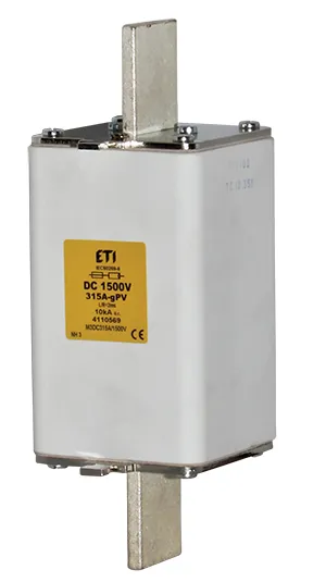 Wkładka topikowa NH3L gPV 630A/1500V DC UL 004110647