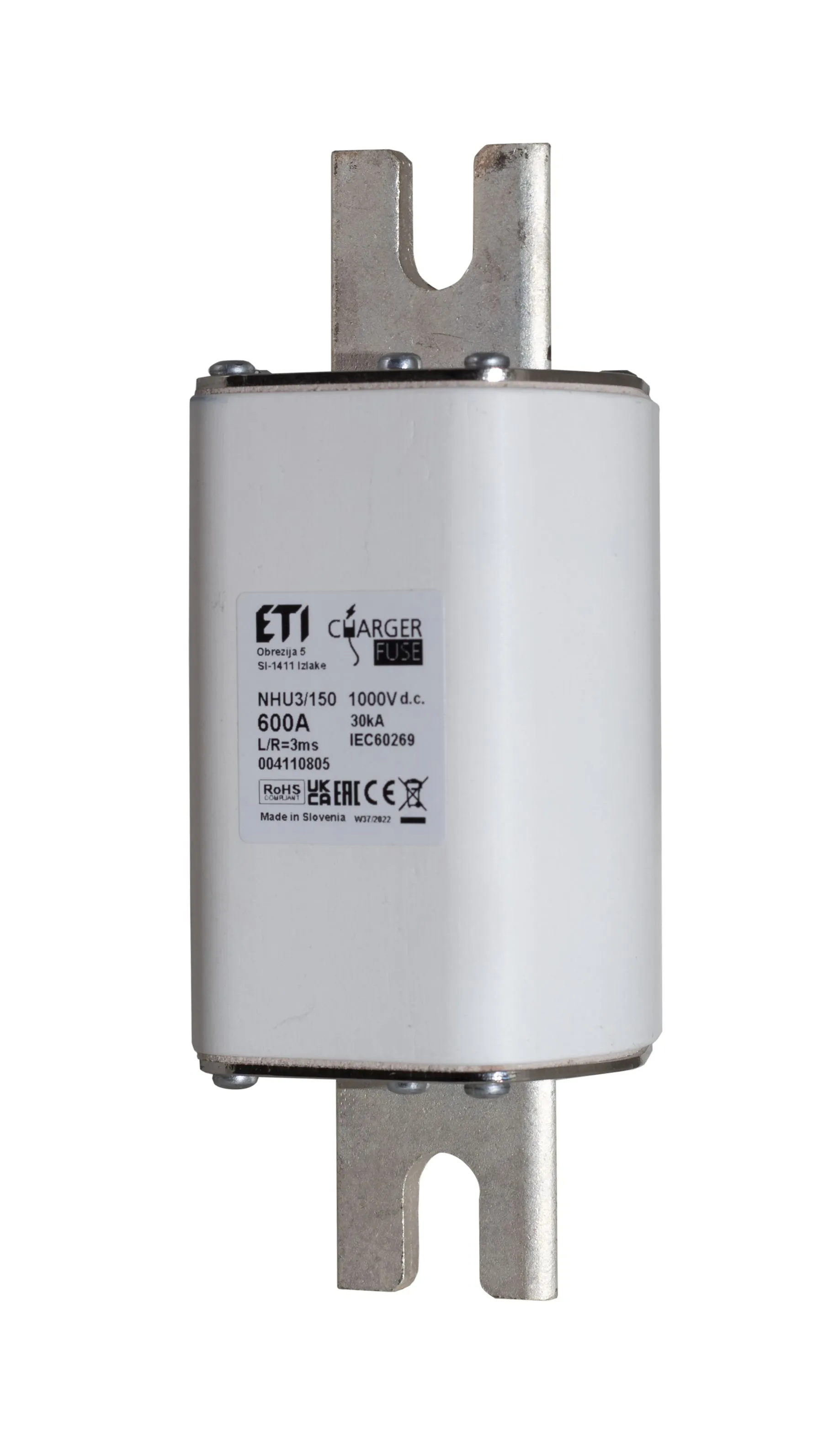 Wkładka topikowa NHU3L/150 gPV 300A/1000V DC 004110800