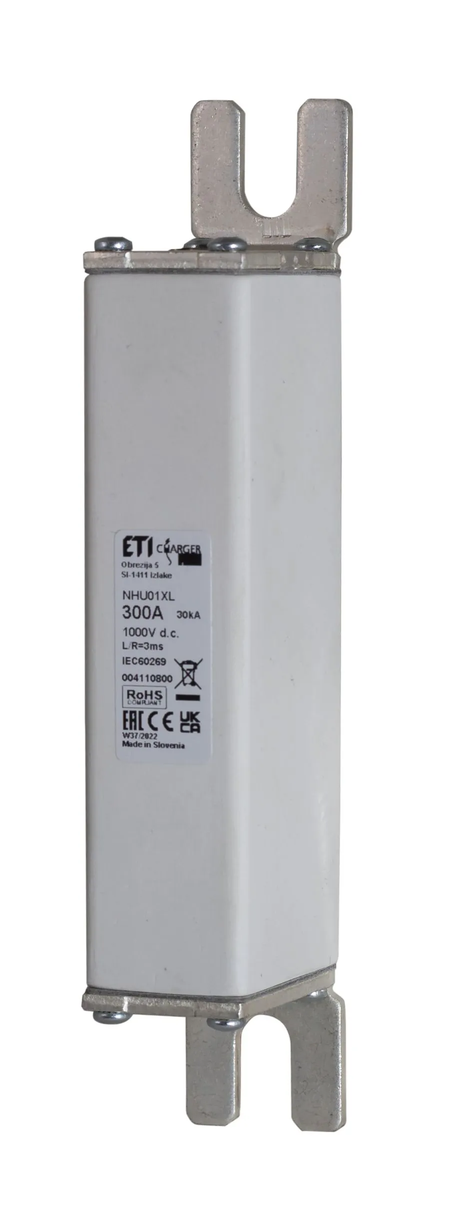 Wkładka topikowa NHU01XL/150 aR 160A/1000V DC 004110814