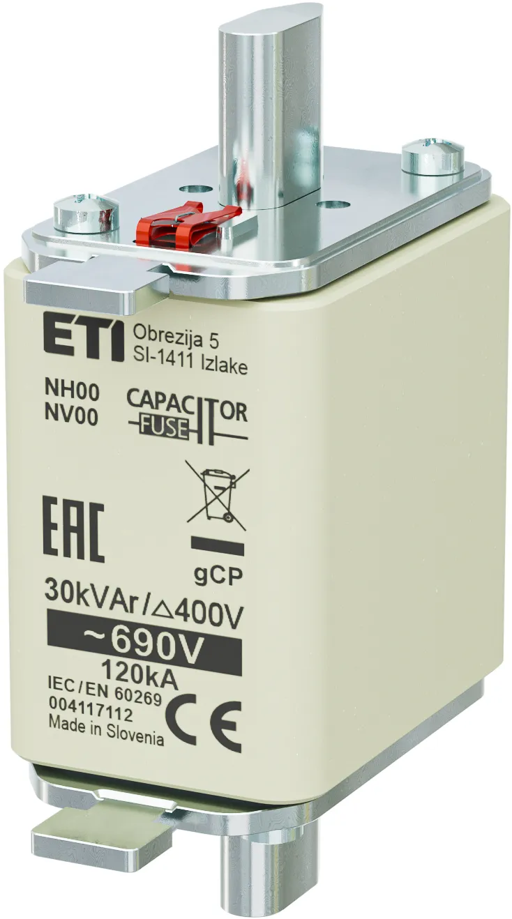 Wkładka topikowa NH00 gCP 30kVAr/690V 004117112