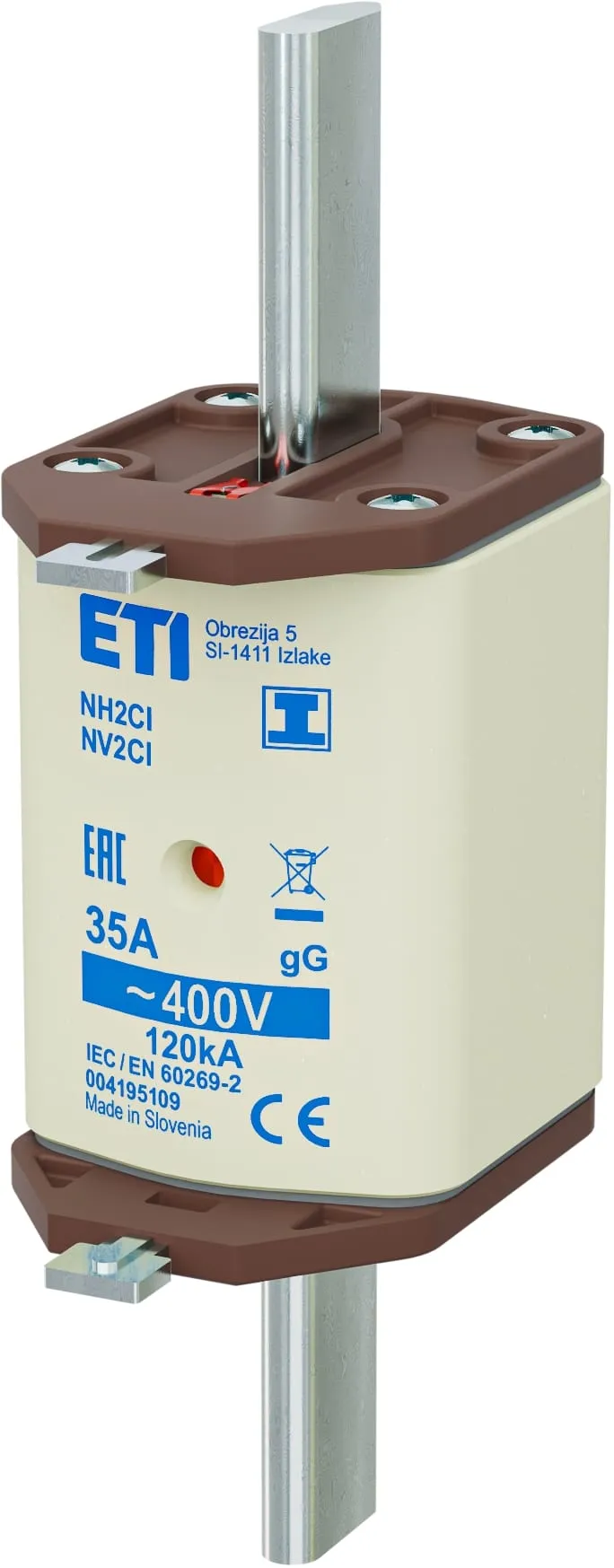 Wkładka topikowa NH2C/I gG 35A/400V 004195109