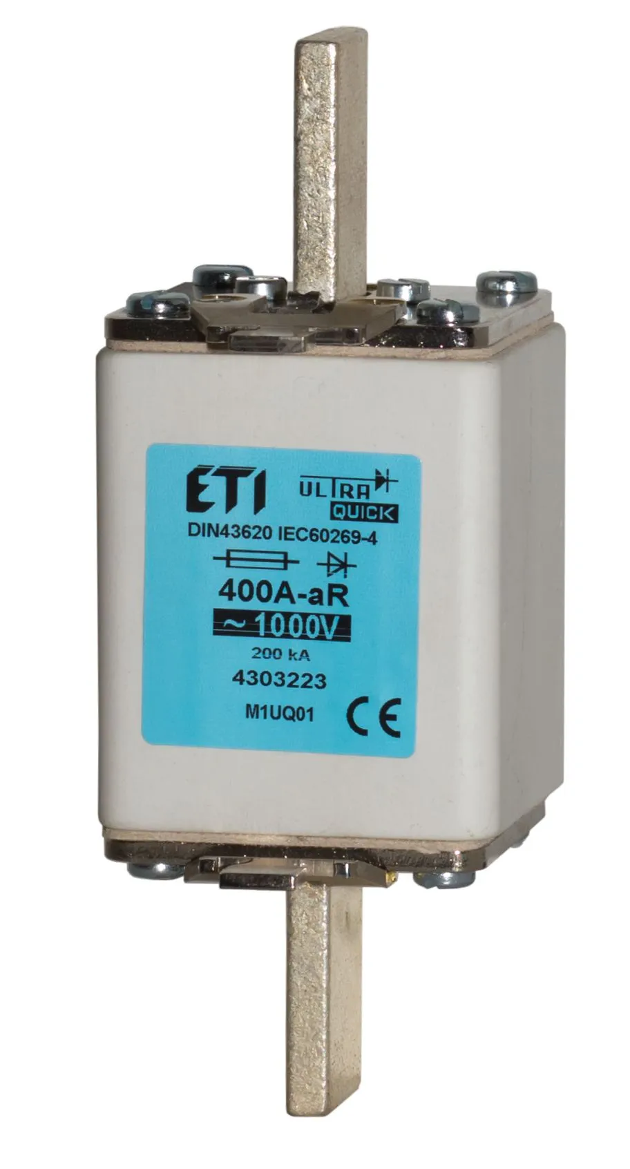 Wkładka topikowa NH1 UQ01 aR 315A/1000V 004303221