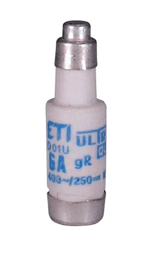 Wkładka topikowa D01 UQ gR 6A/400V 004311003