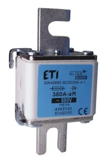 Wkładka topikowa NHS1/80/M UQ01 aR 500A/690V 004383726