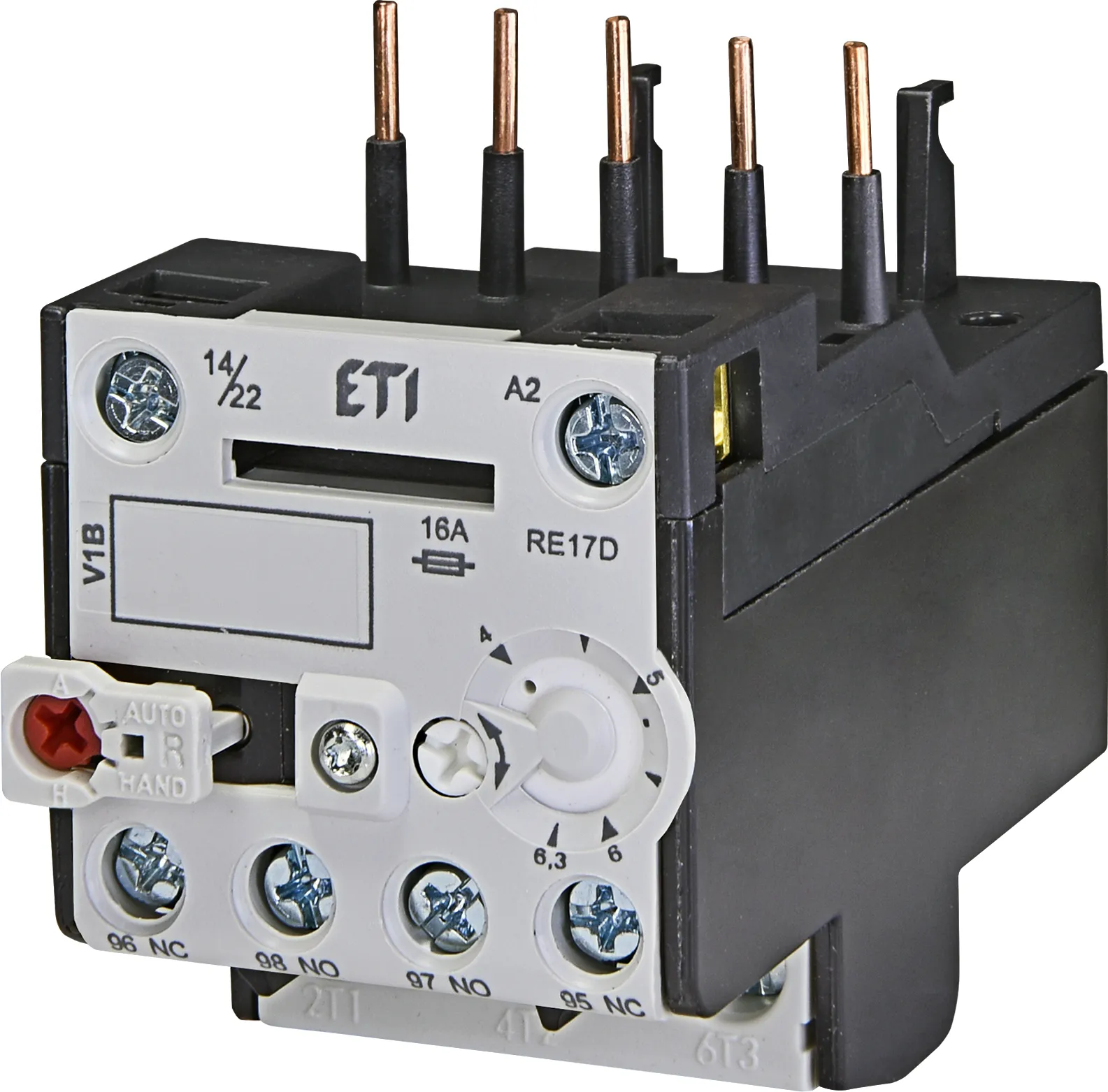 Przekaźnik termiczny RE17D-6,3 004641407