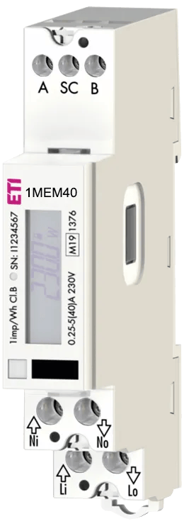 Licznik energii 1MEM40-BPO 004657205