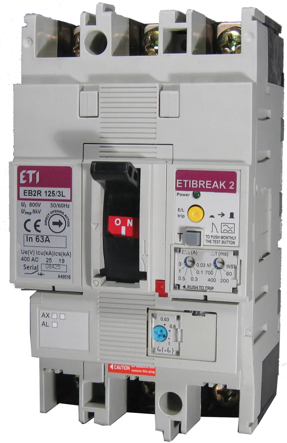 Wyłącznik mocy EB2R 125/4L 20A 4P 004671507