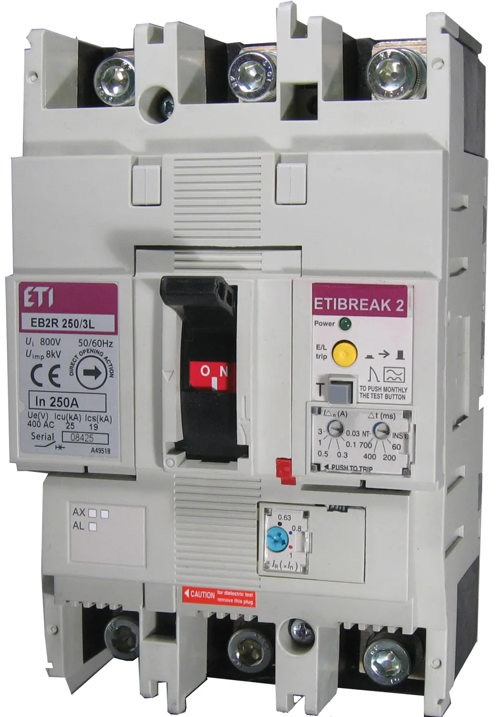 Wyłącznik mocy EB2R 250/3L 250A 3P 004671582