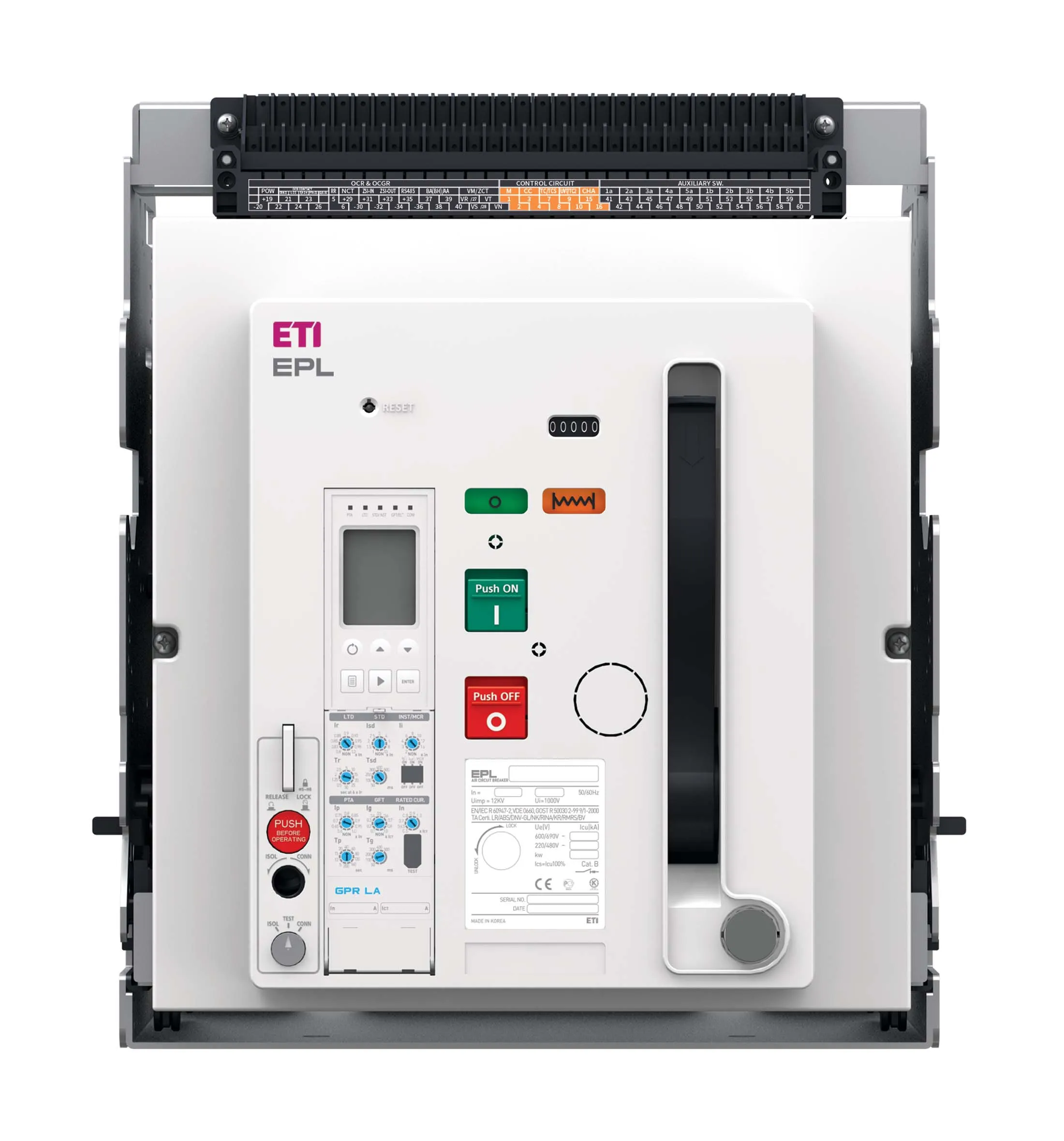 Wyłącznik powietrzny EPL-32 3H BD/M2C2S2/PR-LP 004695707