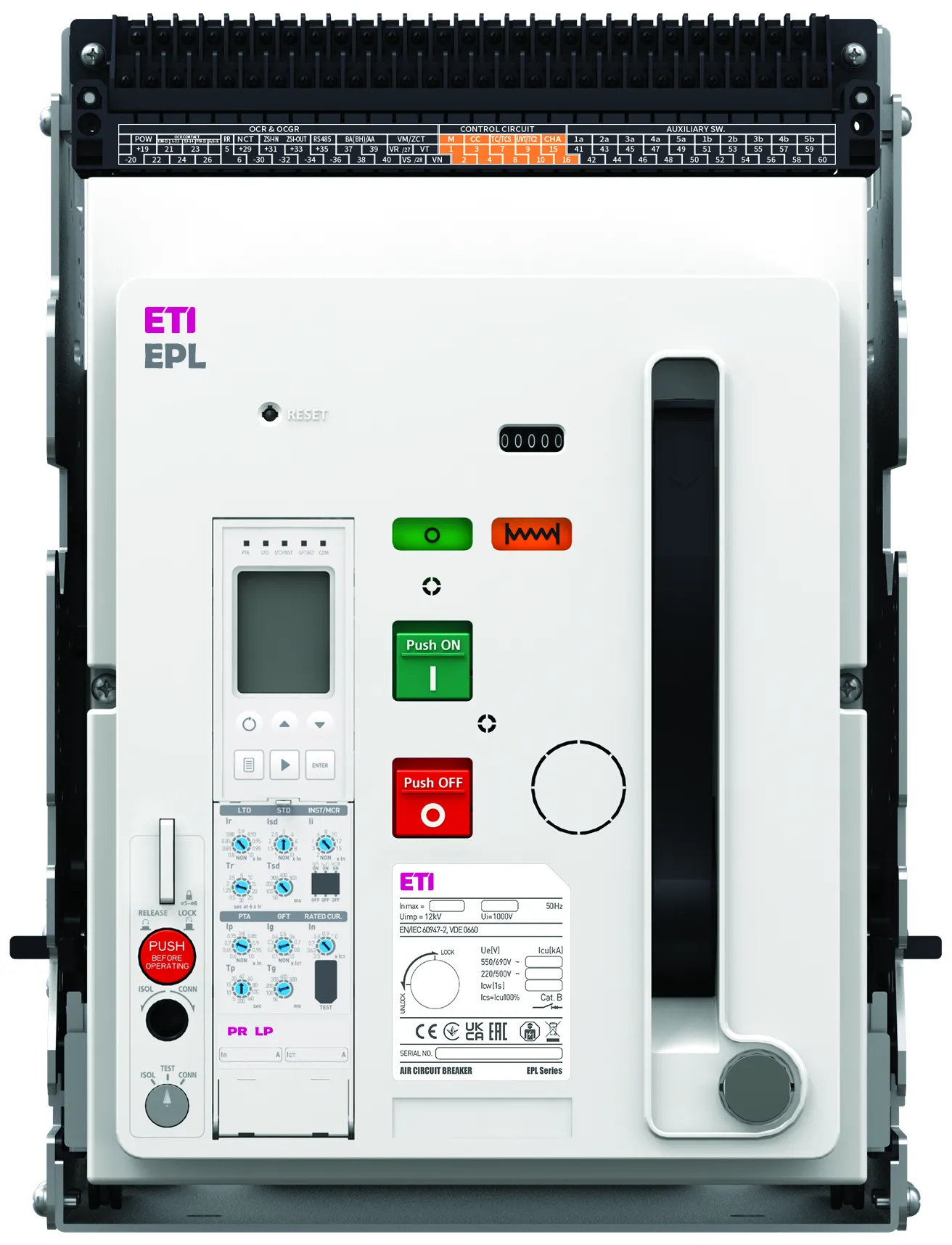 Wyłącznik powietrzny EPL-06 4H AD/M2C2S2/PR-LP 004695708