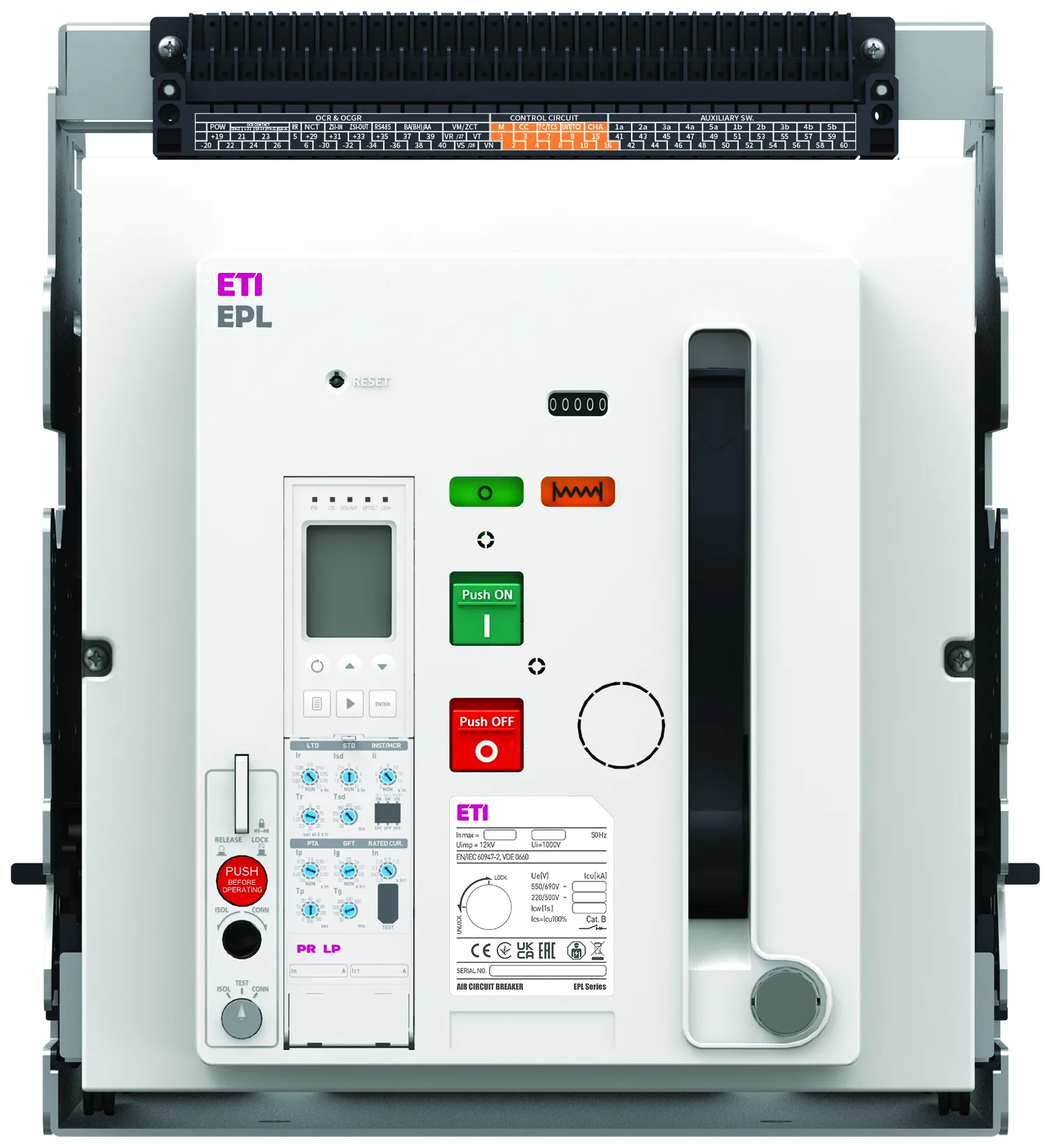 Wyłącznik powietrzny EPL-32 4H BF/M2C2S2/PR-LP 004695731
