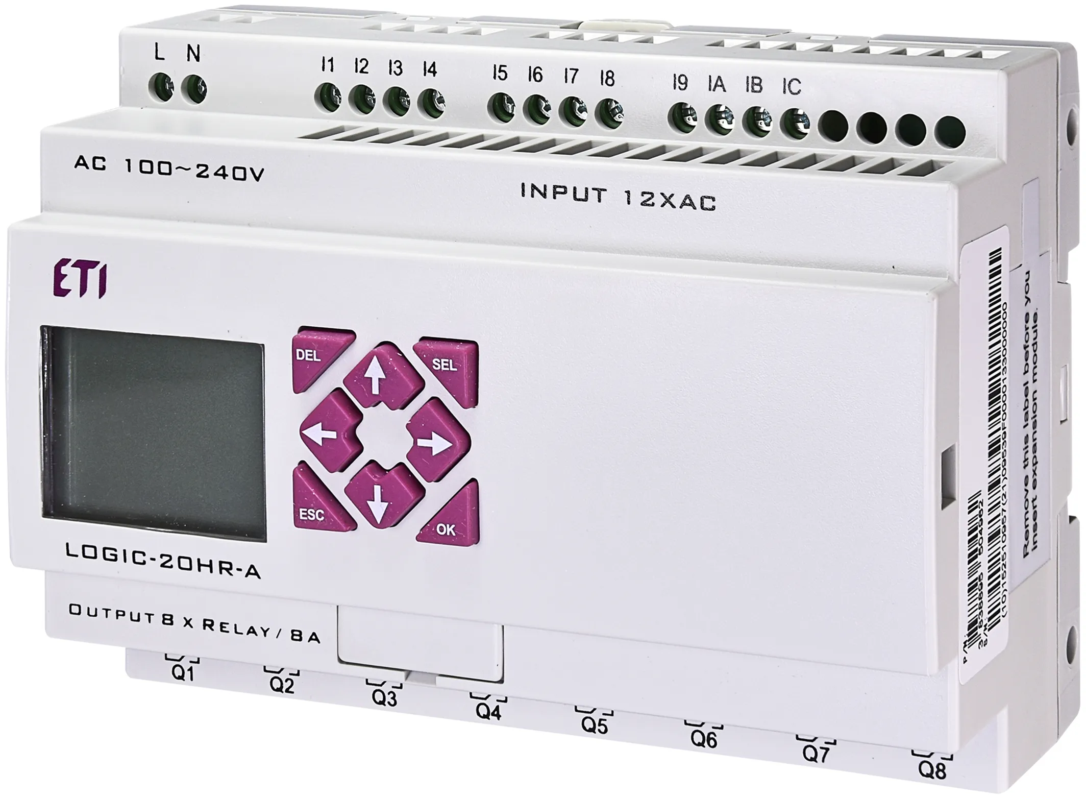 Przekaźnik programowalny LOGIC-ALFA-1A 004780032